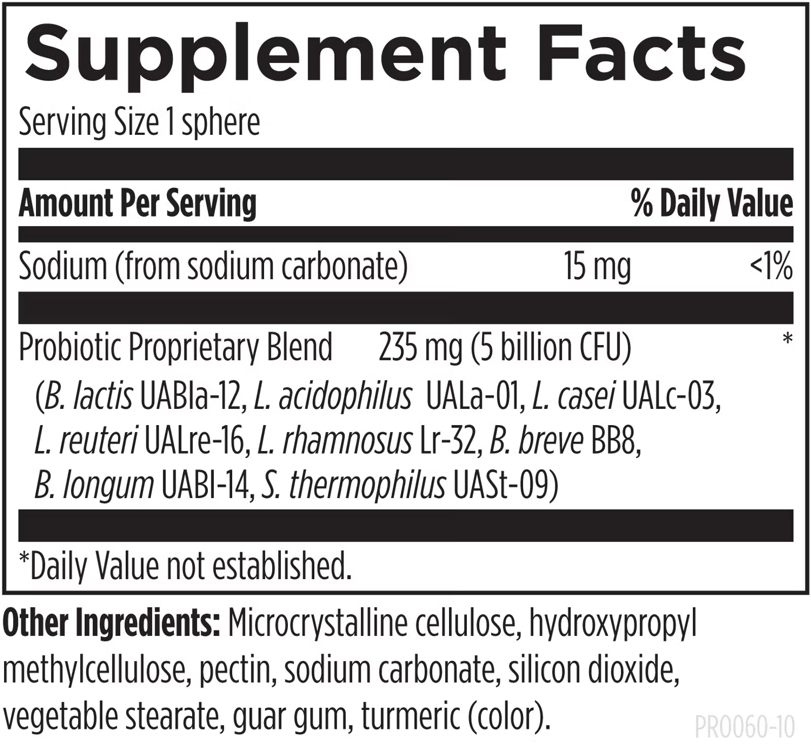 Probiotic Synergy