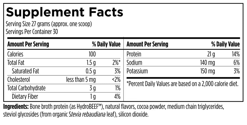 Grass-Fed Beef Protein