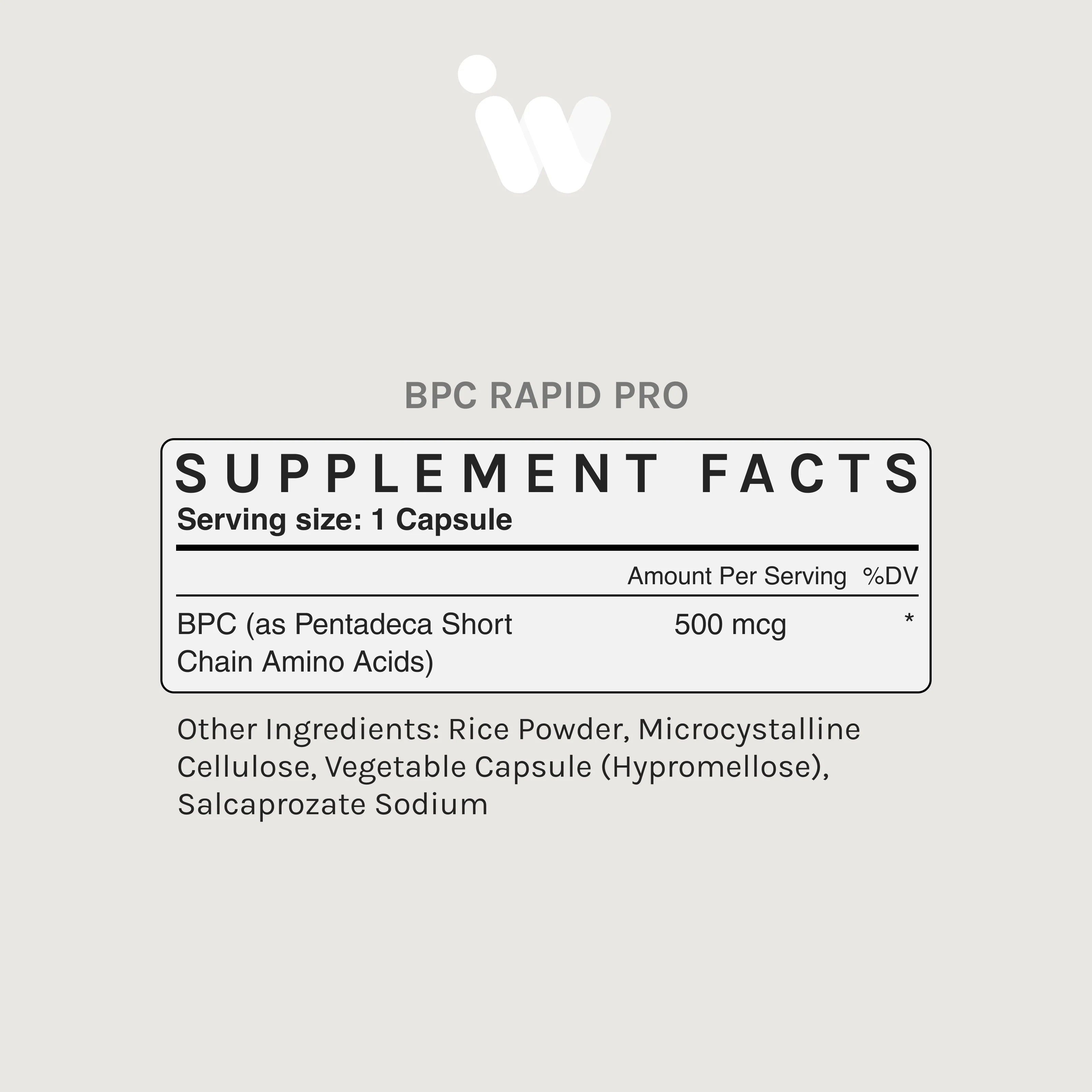 BPC 157 Rapid Pro