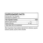 Betaine HCL & Pepsin